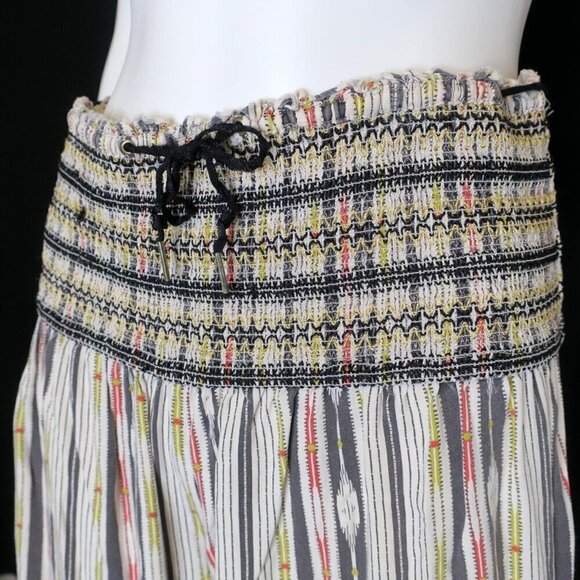 Anthropologie Maeve Zamirah Cropped Pants Casual Printed Wide-Leg Women's XS - Picture 5 of 7